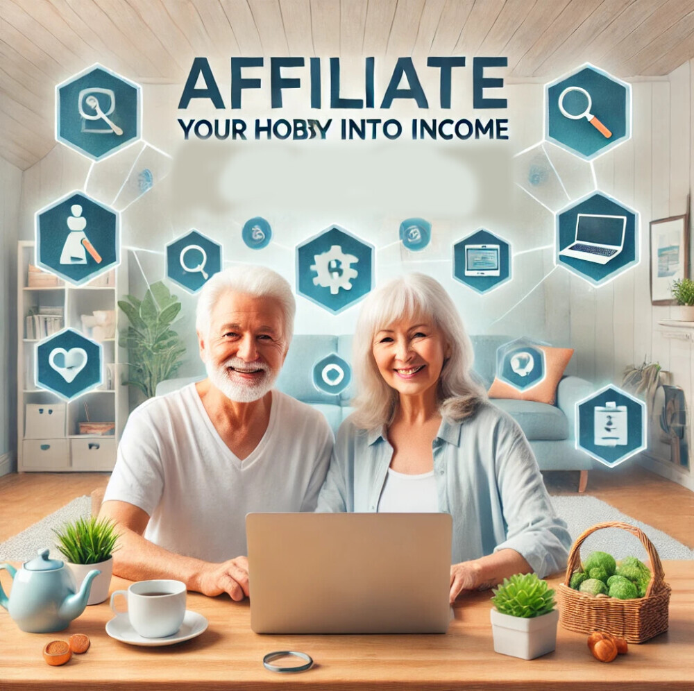 From Hobby to Income, How Retirees Can Monetize Their Passion Through Affiliate Marketing in retirement.